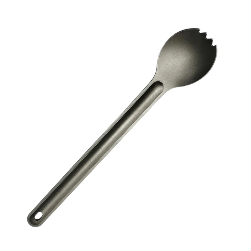 Portabale Flatwares Outdoor Camping Spork, Long Handle Spork and Spoon