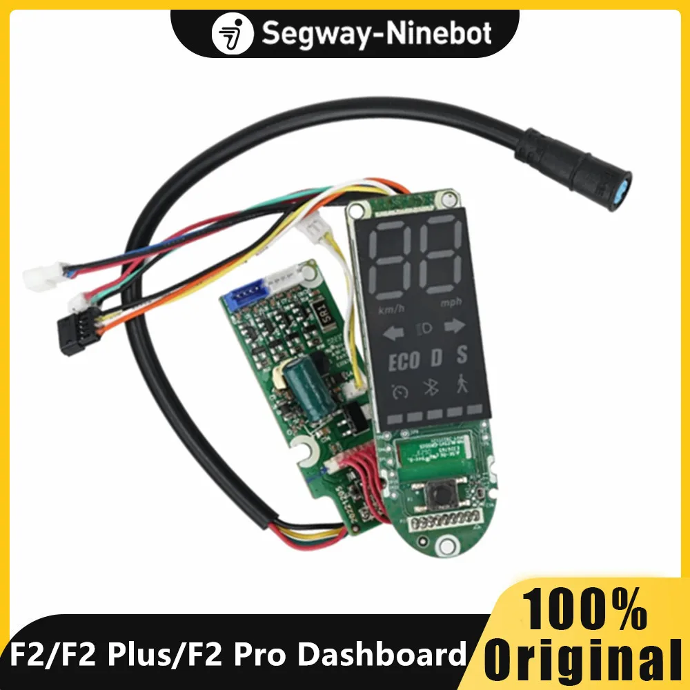 Original F2 Series Dashboard For Ninebot By Segway F2 F2 Plus F2 Pro Electric Scooter Dashboard Switch Display Kickscooter Parts