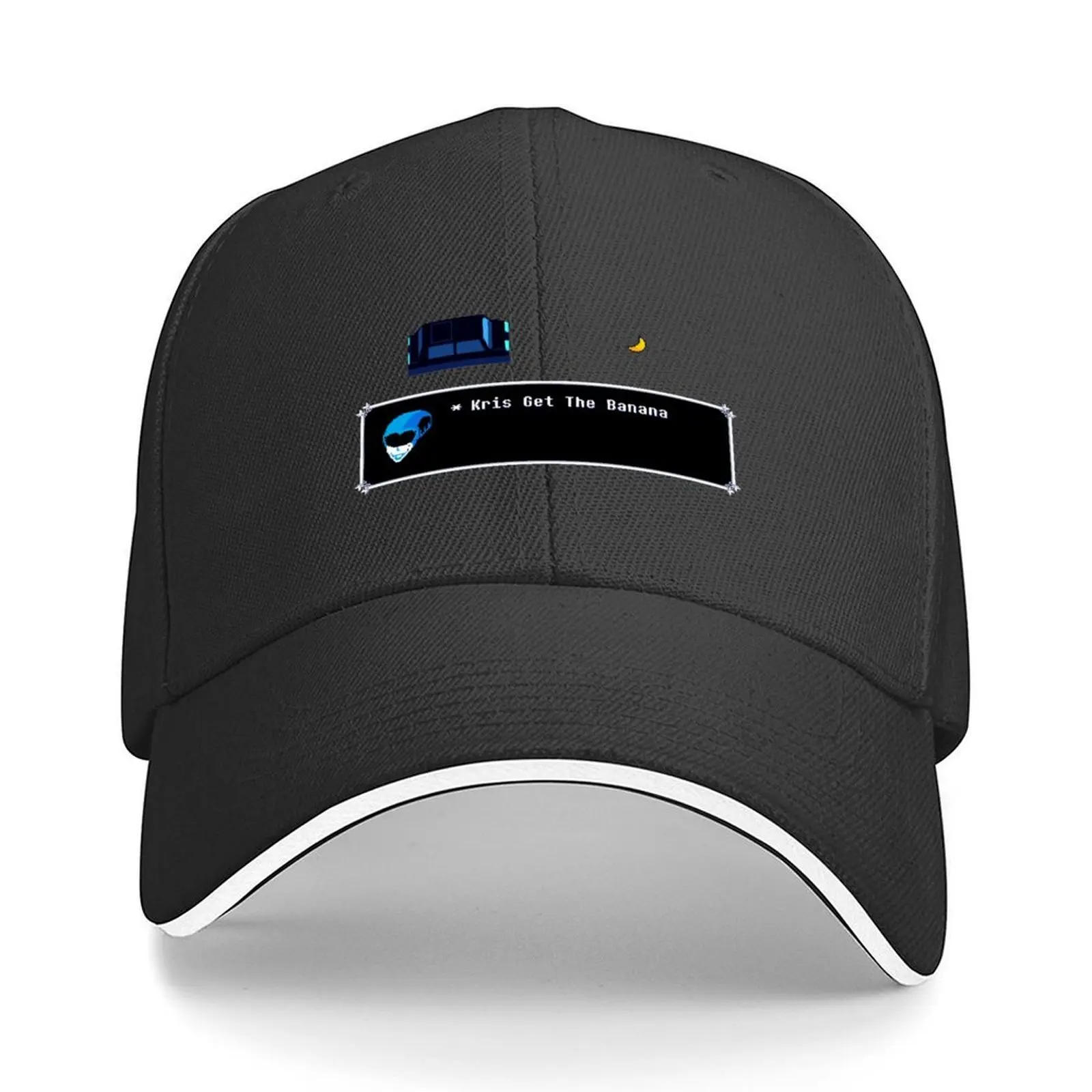 

DELTARUNE Chapter 2 - Kris get the banana Baseball Cap Icon golf hat genuine Mountaineering Visor Men's Luxury Women's
