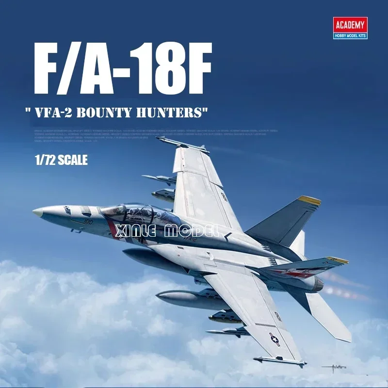 

Сборная модель Академии 1/72 12567 USN F/A-18F «VFA-2 Bounty Hunters» — комплект модели самолета