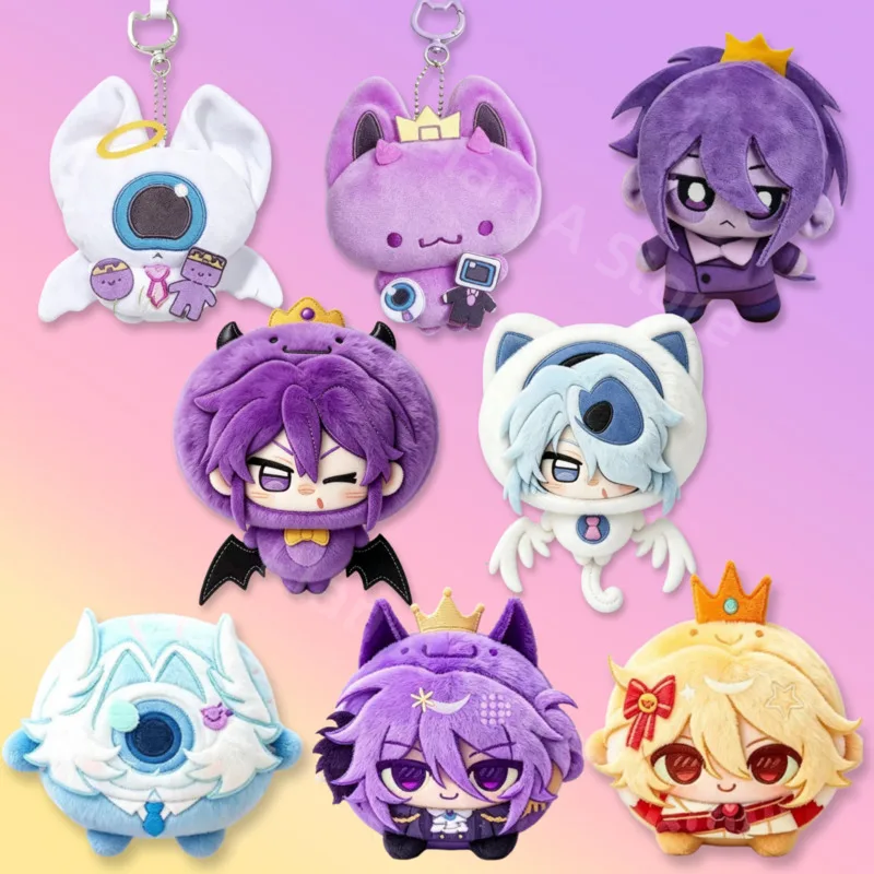 2026 Heißer Anime Wemmbu Plüsch Princezam Eggchan Plüsch-Spielzubehör Niedlicher Lila Wemmbu Anhänger Schlüsselanhänger Puppenkollektion Geschenk