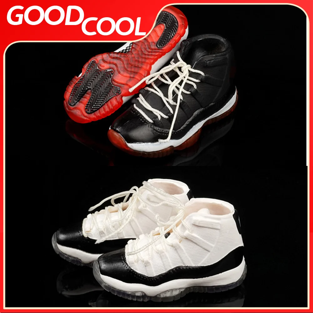 In Stock FG064 1/6 Scale Male Figure Accessory Hollow Lace-up Basketball Sneakers Sport Shoes For 12 Inch Action Figure Body