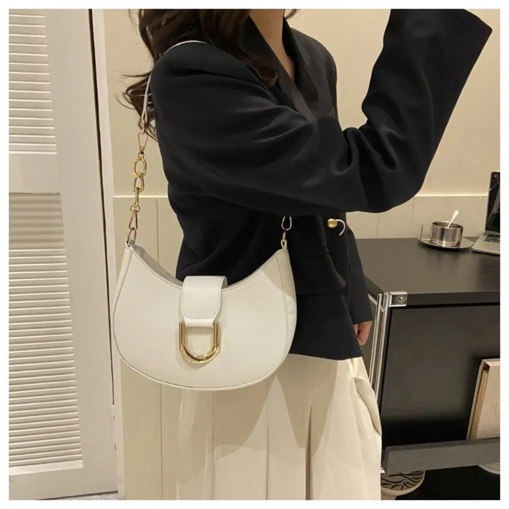 Korean Style Bondi Leather Shoulder Bag New Fashion Boston Simple and Versatile PU Leather Bag