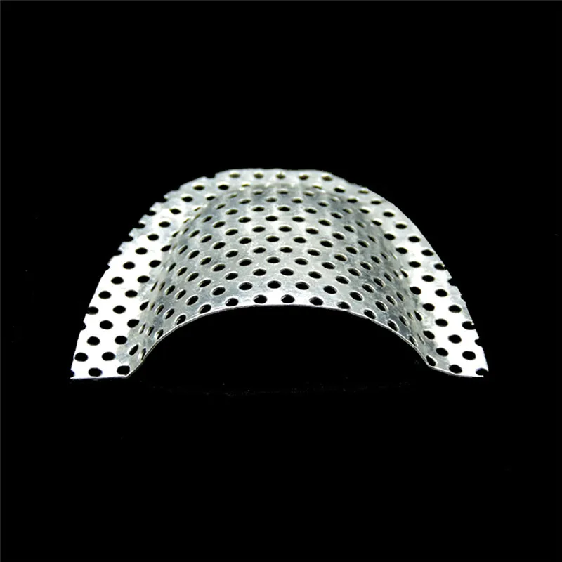 10 Pairs Dental Metal Palatal Reinforcement Mesh for Acrylic Partial Denture Materials Upper Lower Lab Dentist Materials