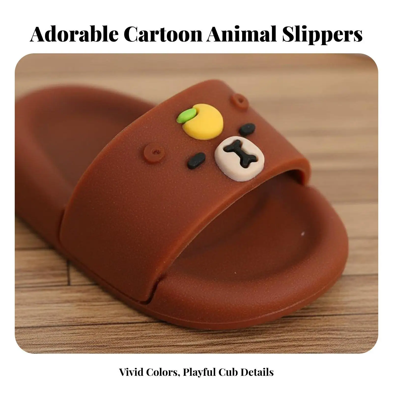 PVC Capybara Doll Slides Adorable Fruit Strap Mini Shoes 1 6 Accessories for Dollhouse Lounging
