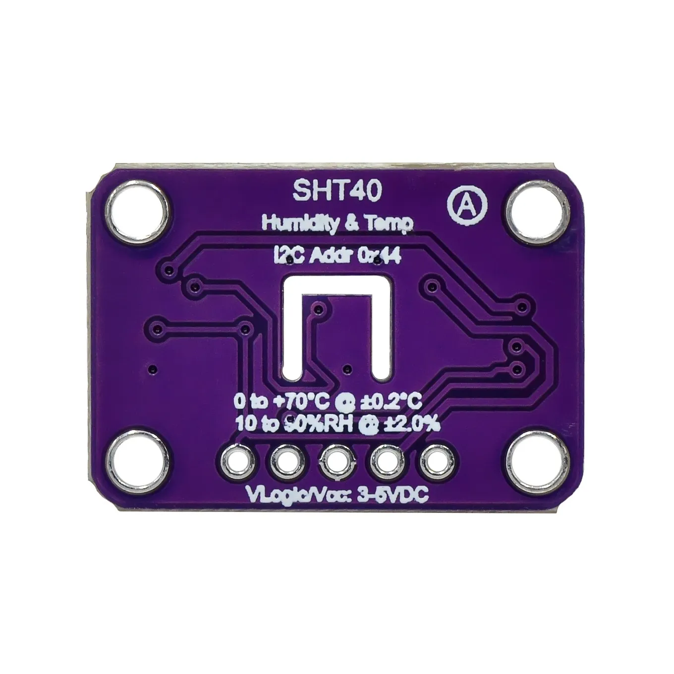 SHT40 SHT41 SHT45 T/H sensor For QWIIC port Temperature and humidity module