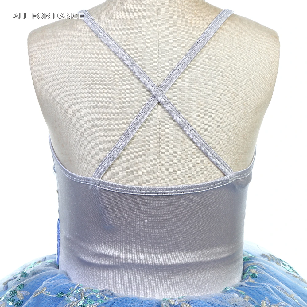 Costume de Ballet pour enfants, robe justaucorps bouffante de ballerine, jupe Tutu, vêtements de danse de spectacle pour filles, 15009