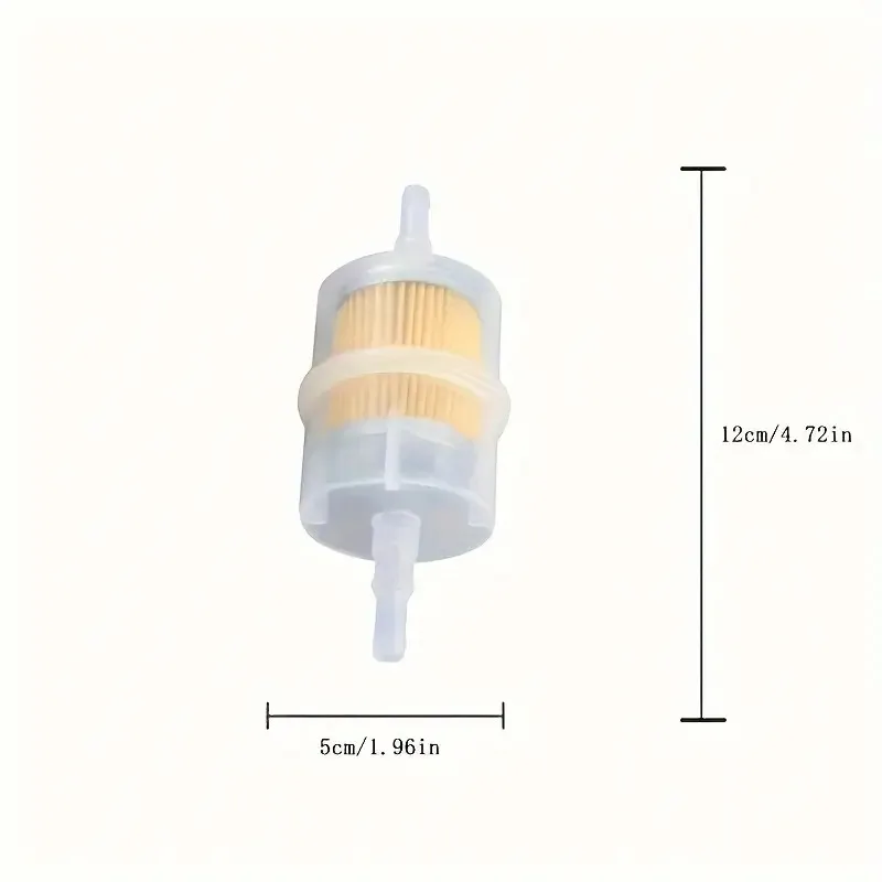 Inline Fuel Filter Large Universal Oil Filter Suitable for 6mm & 8mm Lines image 2