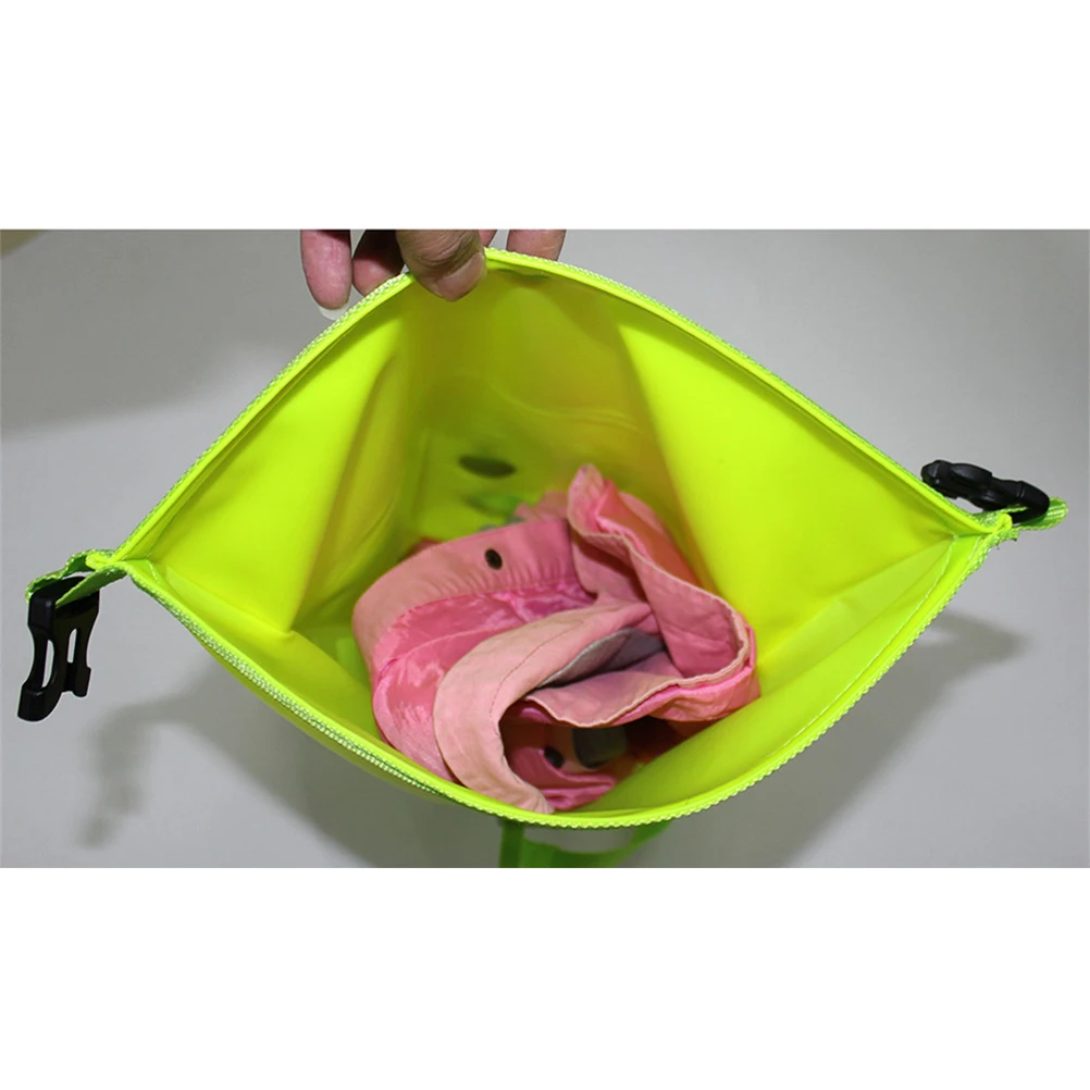 

Outdoor Pvc Waterproof Dry Bag For Boat Kayak Rafting Drifting Storage With Sealed Closure Yellow Size M Waterproof Travel Bag