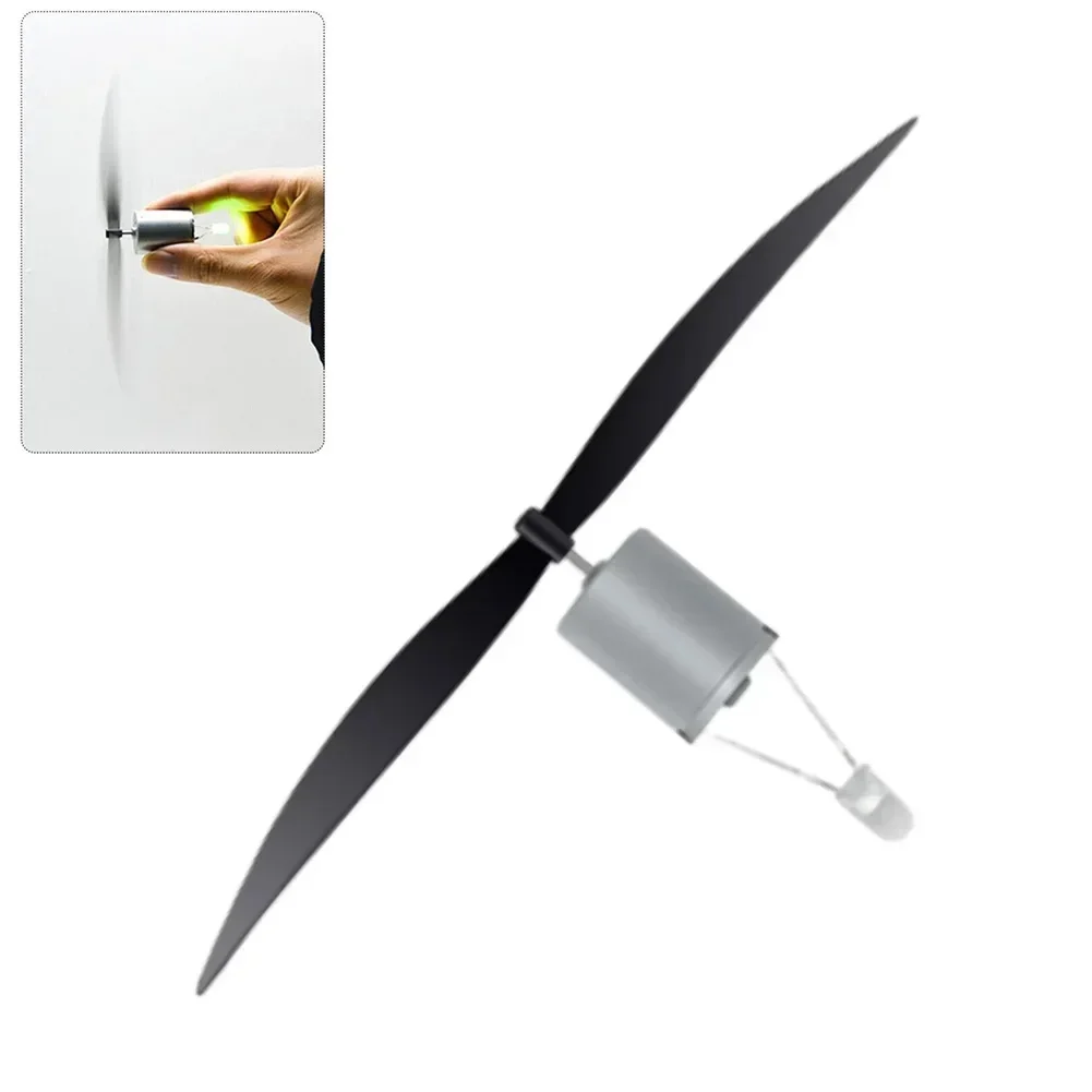 1pcs Mini Wind Turbine ABS Plastic Powerful Motor Versatile Teaching Tool For Withstanding Various Testing Conditions