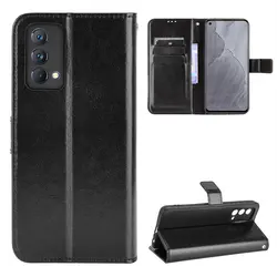 Realme GT Master Edition RMX3363 RMX3360 Case Vintage Wallet Card Slots Flip Leather Case Cover for Realme GT Master 5G RMX3360