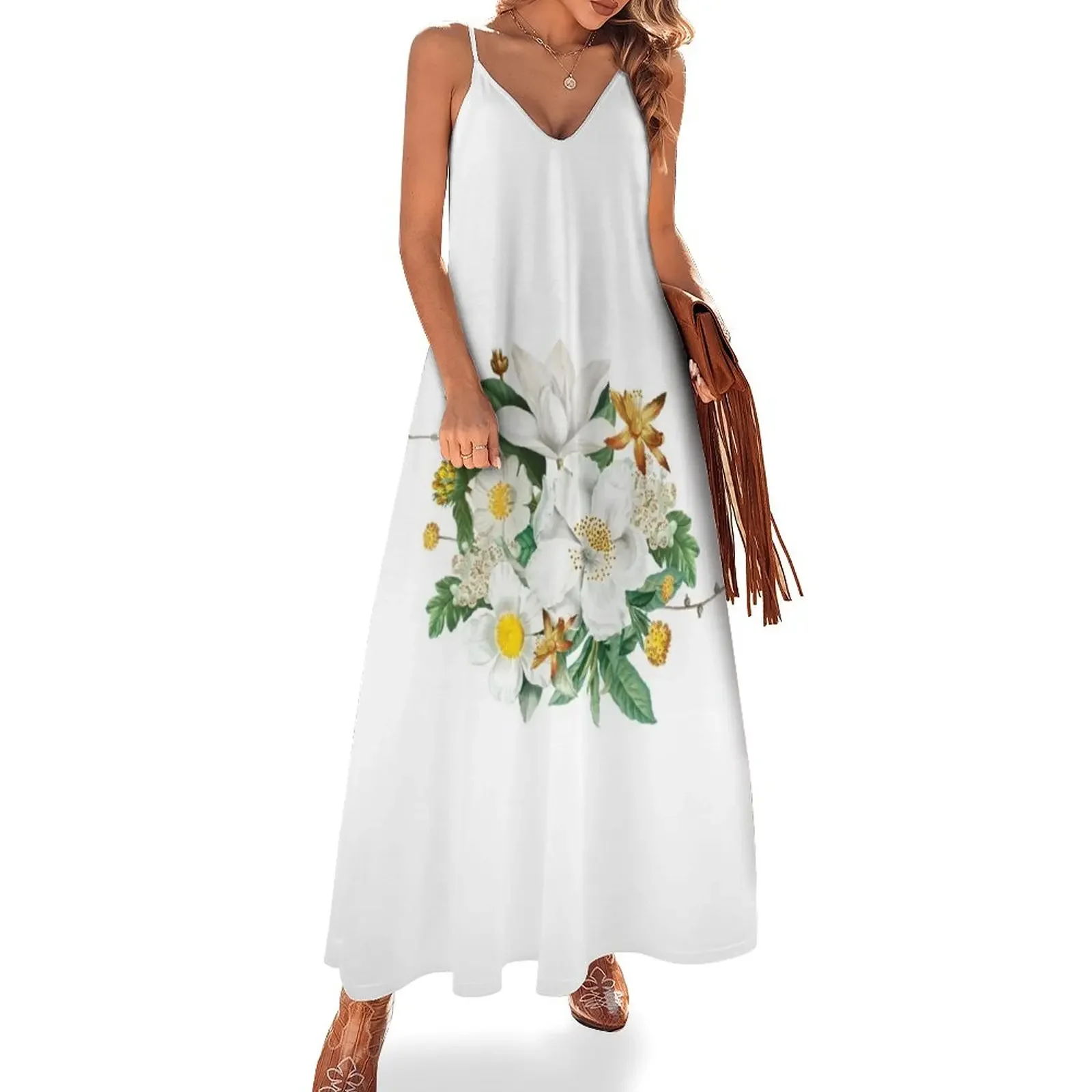 

Blumen Sleeveless Dress Long dress woman dress for women 2024