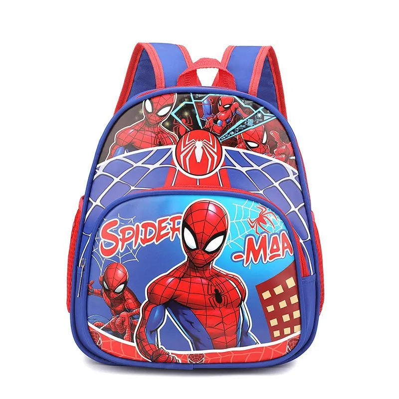 New Disney cartoon Avengers  Spider-Man boys School Bag New Kindergarten Baby Children's Small Backpack Cute Backpack