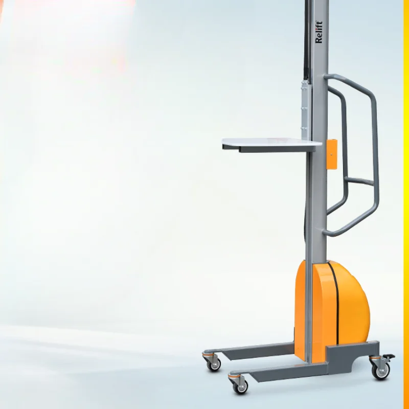 

Electric stacker Material lifting and unloading forklift Light pallet truck Warehouse station