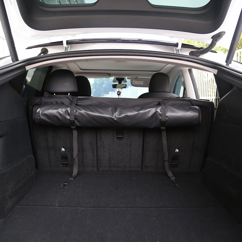 for Tesla Model Y 2024 HW4.0 Rear Trunk Dog Seat Cover Car Pet Mat Oxford Waterproof Pad Bed Interior Protection Accessories