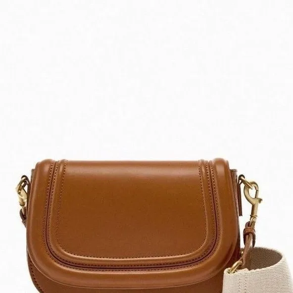 

2025 Wide Strap Canvas Bag, Color Block Shoulder Purse for Women, Versatile Crossbody Tote, Minimalist Day-to-Night Bag