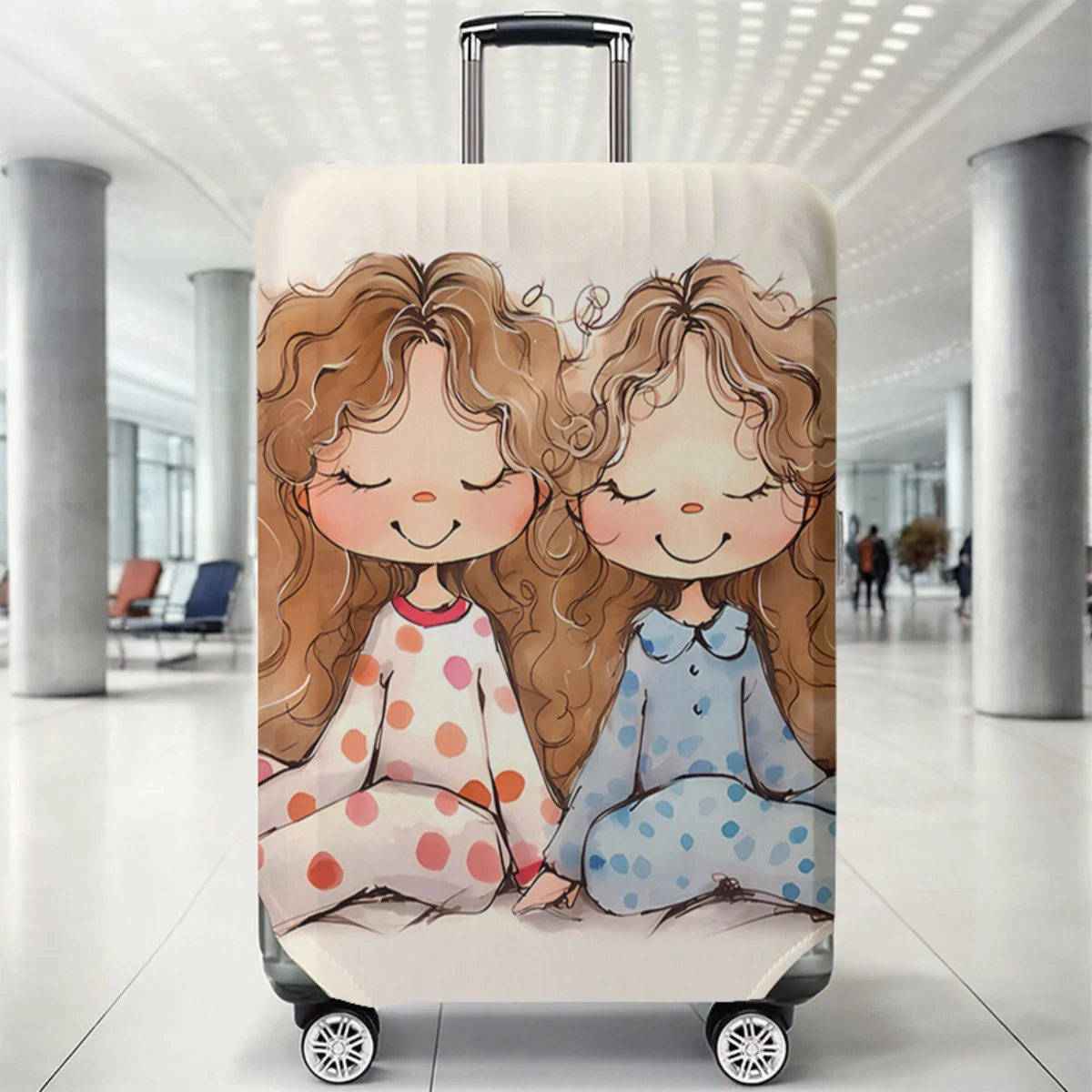 

Защитный чехол для багажа с мультяшным принтом