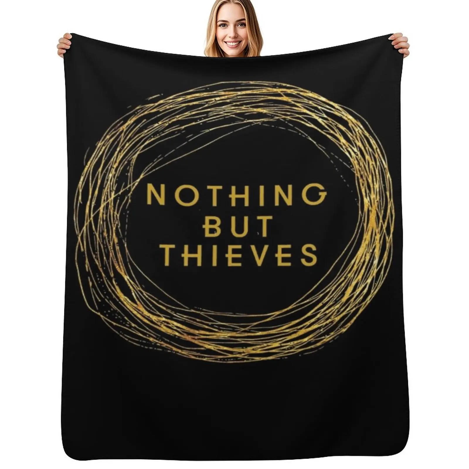 N.B.T. Throw Blanket halloween Nap Decorative Beds Flannels wednesday Luxury Designer Blankets