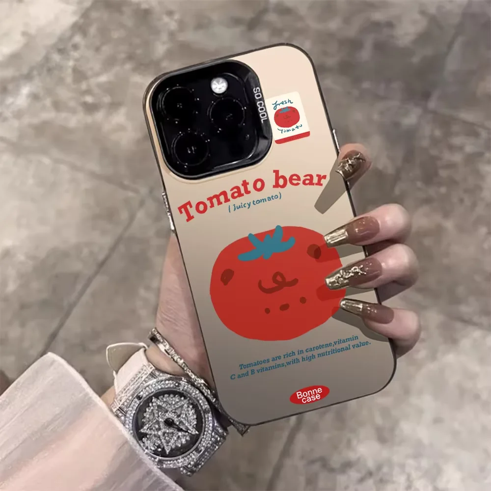 Sevimli Kawaii Vintage Domates - Phone Cases Kawaii incelemesi ve fiyatı