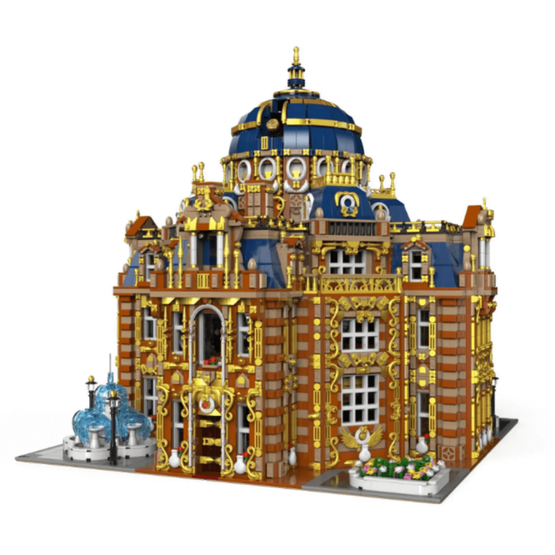 Moc Royal Planetarium Observatorium Architektur Straßen ansicht 10230 Stück Bausteine Modell Spielzeug Ziegel Erwachsenen Kinder Geschenk