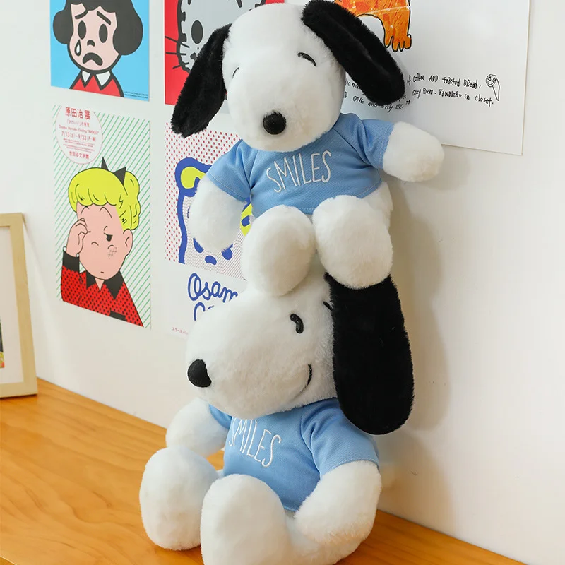 2026 Nuovo 35 centimetri Del Fumetto Sveglio Snoopy Peluche Cuscino Divano Schienale Peluche Bambola Regali Per I Bambini regalo di compleanno