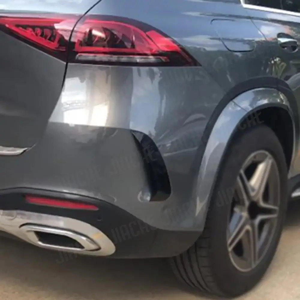 

Carbon Fiber Car Air Vent Trim Cover Rear Bumper Splitter Spoiler Sticker For Mercedes Benz GLA Class GLA260 GLA45 AMG 2014-2017