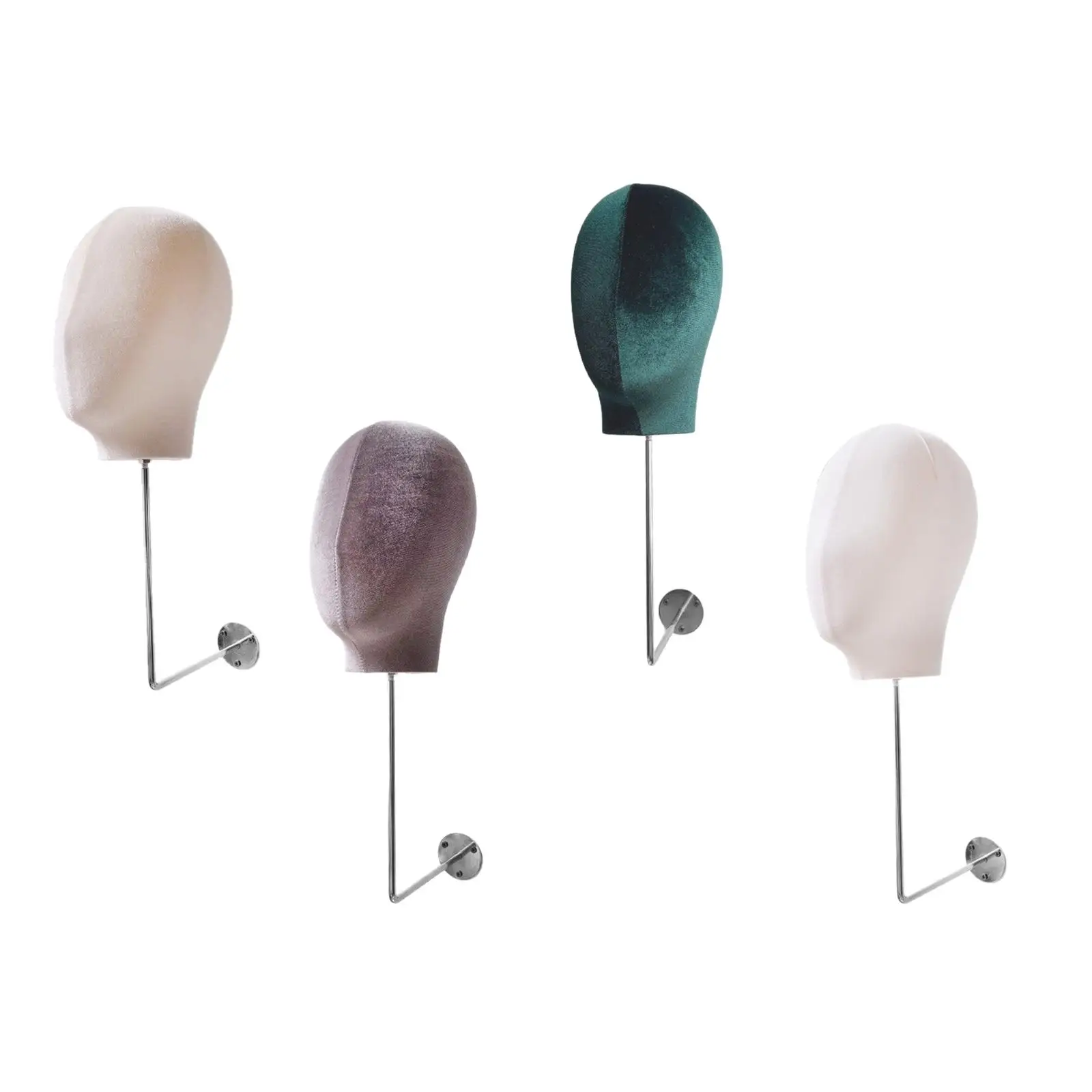 Head Display Stand for Hats And , Storage Solution for Home Salon And Travel