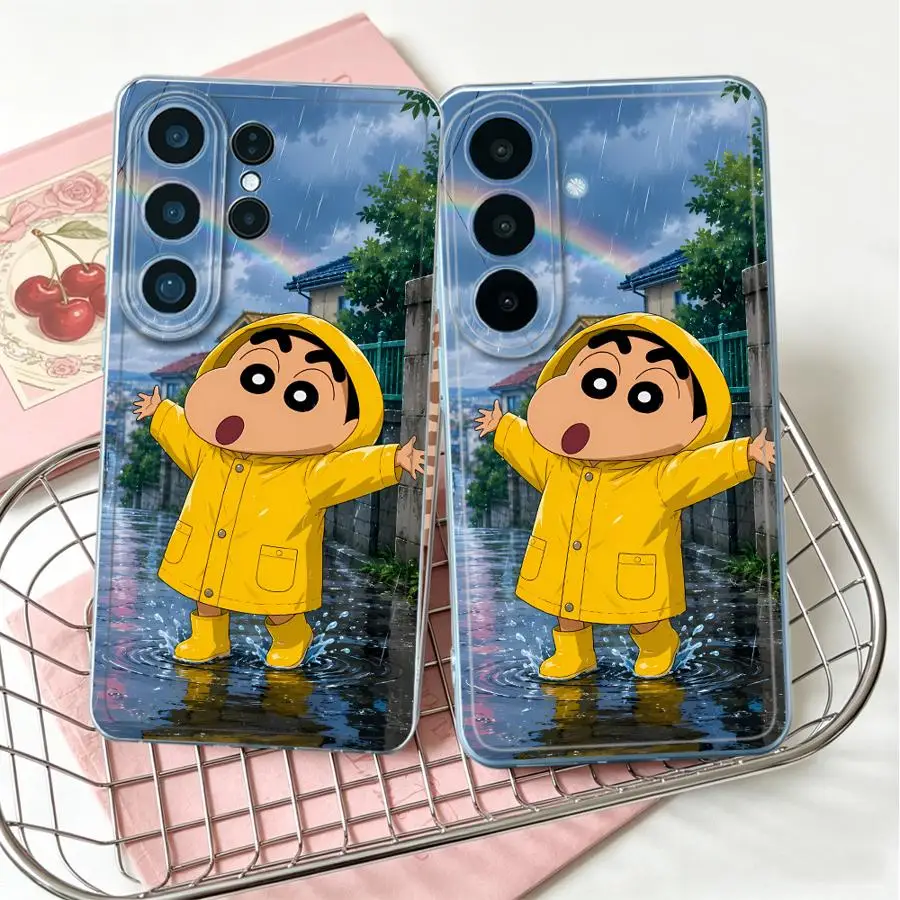 Case for Samsung Galaxy S26 Ultra S20 Plus S23 Ultra Note 20 Ultra 10 S24 S23Ultra S25 Edge S22 FE S21 Phone Cover Rainbow