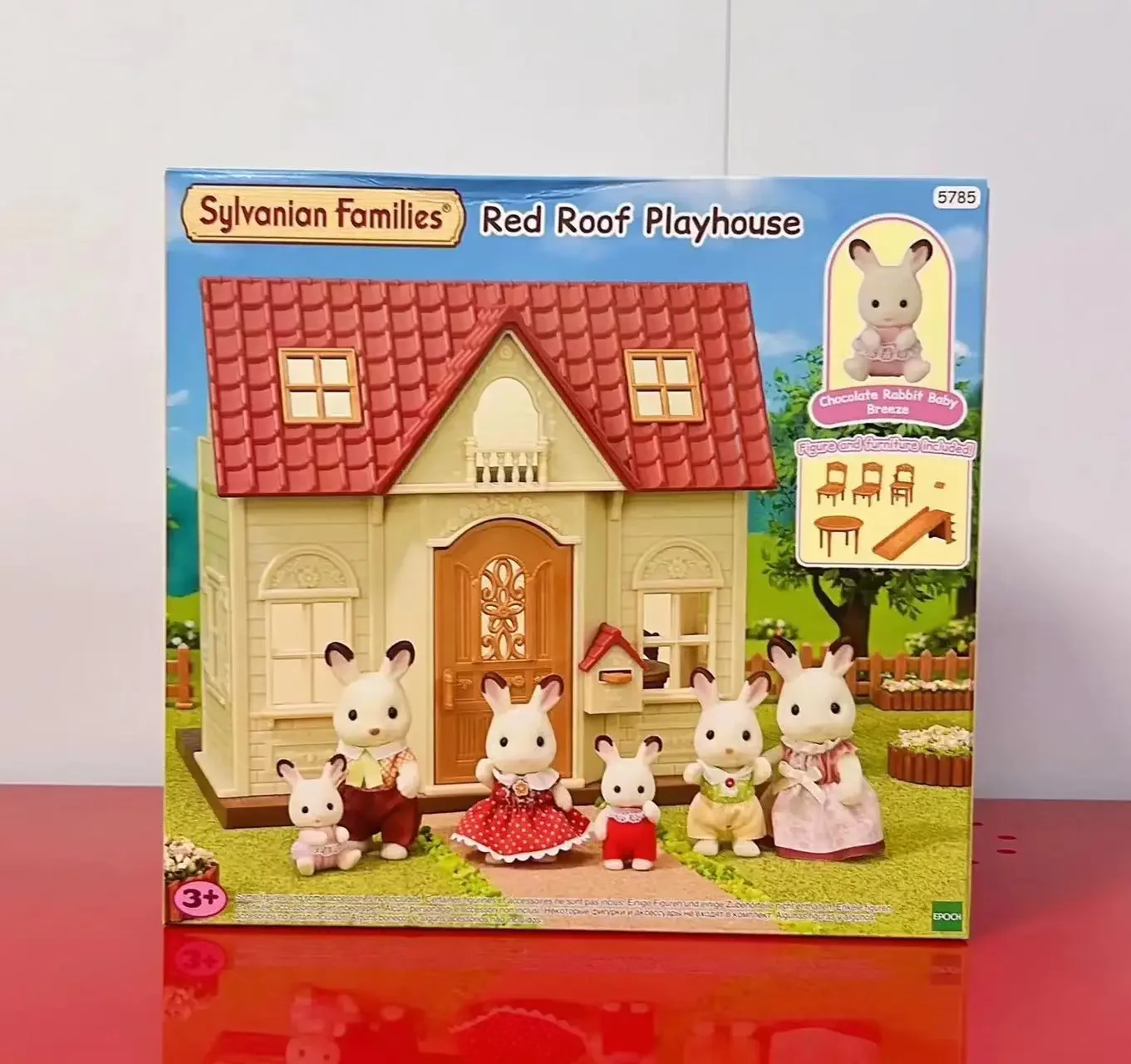 Original sylvanian famílias chaveiro roupas surpresa móveis chihuahua figuras houes acessórios brinquedo da família doce sonho casa