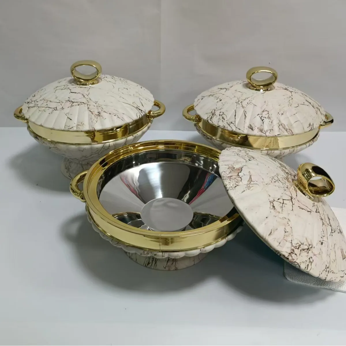 Kitchenware Stainless steel liner insulation bucket Light luxury insulation pot Household dinner gifts Anti-scalding, hot pot