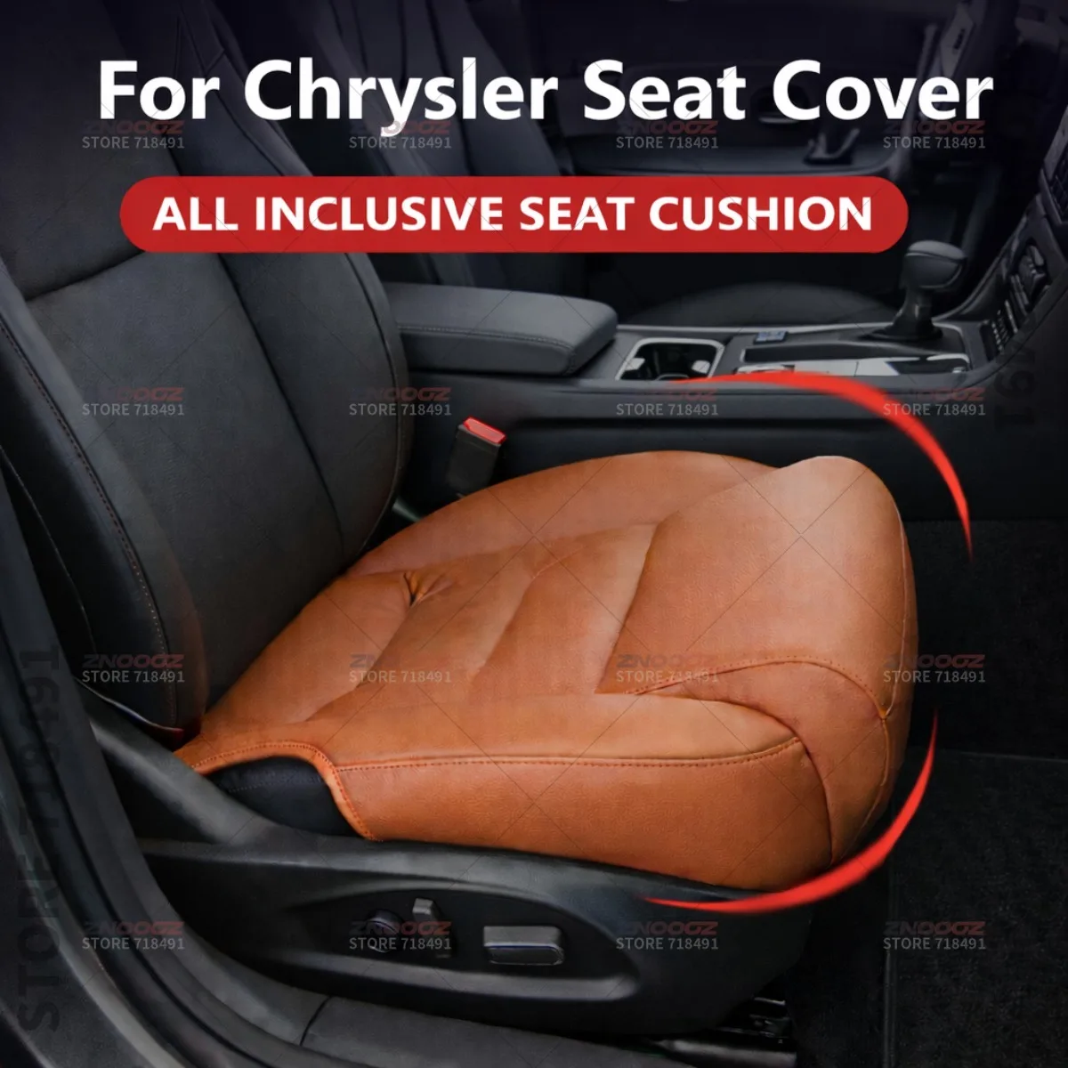 

For Chrysler Pacifica Voyager 300C Car Seat Leg Support Extension Seat Cover Memory Foam Extender Cushion Interior Accessories