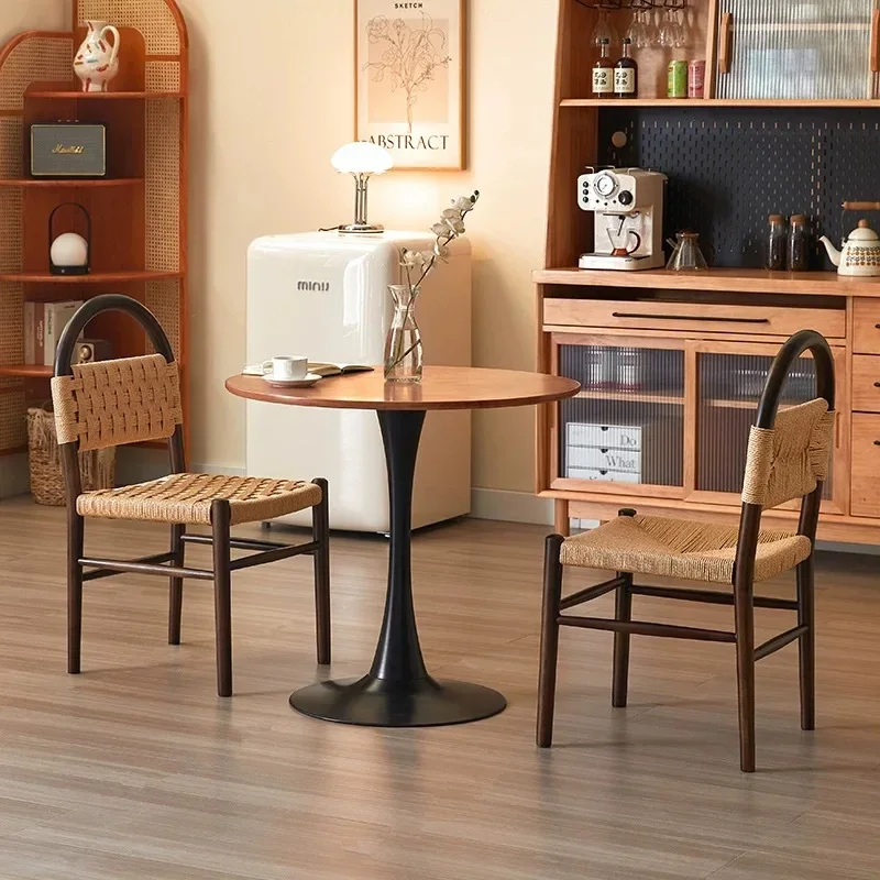 

Роскошные стулья для кафе во французском стиле, дизайн ресторана, минималистичные стулья для кафе, эргономичная удобная мебель, Stoelen Ls40kfy