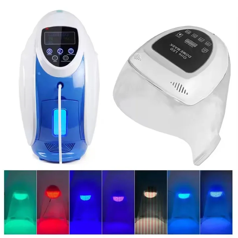 2026 New O2toderm Oxygen Therapy Facial Machine with Dome Portable Anti-aging Skin Rejuvenation Beauty Equipment