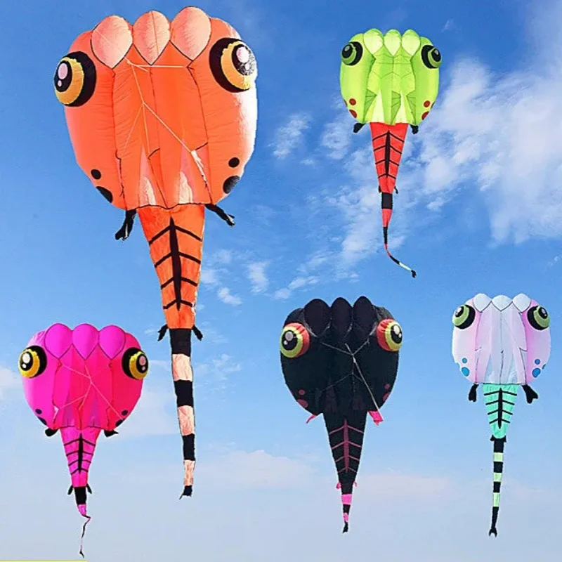 free shipping large tadpole kite fabric soft kites for adults reel toy animal kite professional kite octopus factory parachute