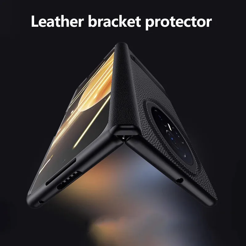 

Кожаная защитная петля для Honor Magic V3 Vs3, металлическая подставка для объектива с закаленным стеклом