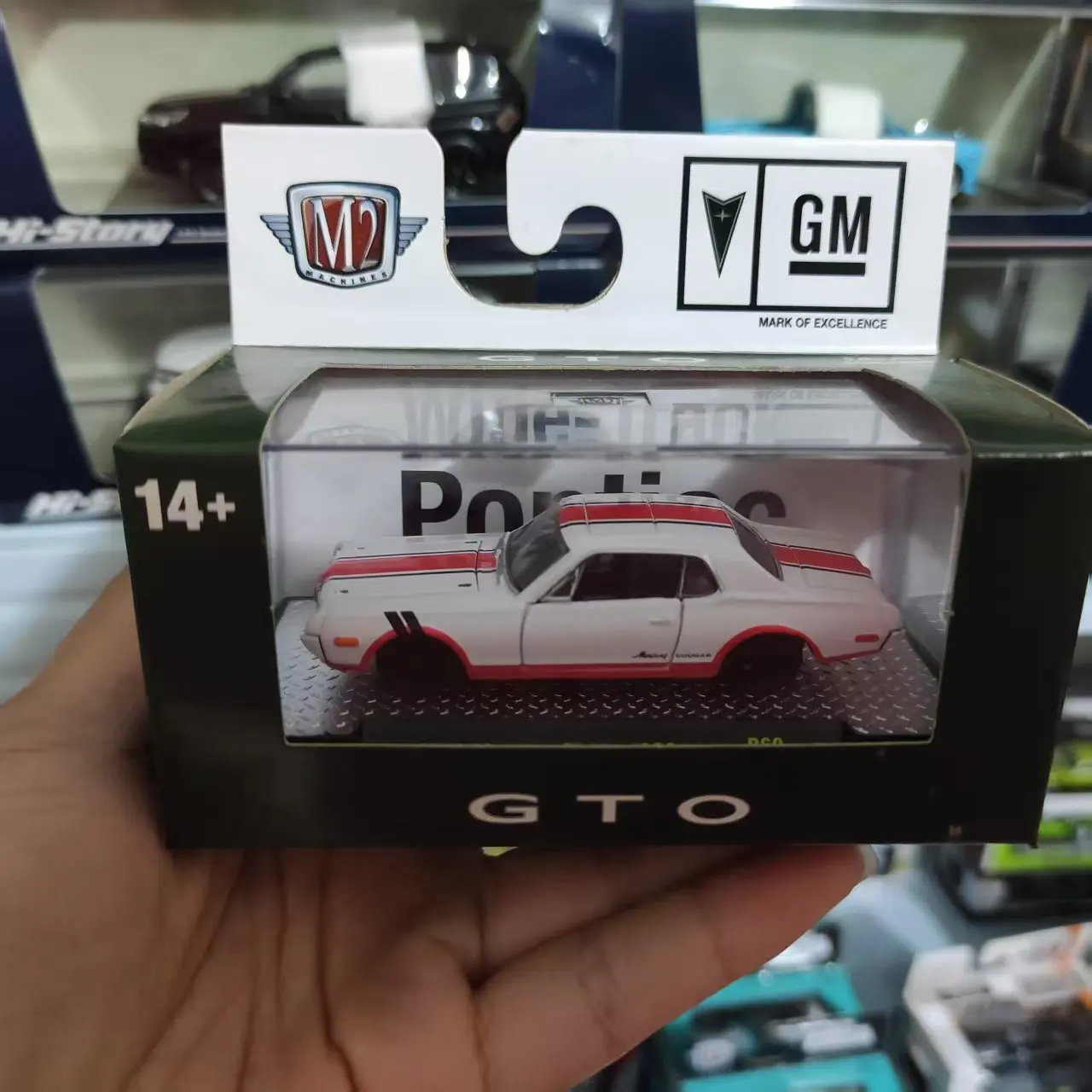 Diecast M2 1/64 Scale 1968 Mercury Cougar 390 R69 Alloy Car Model Collectible Toy Gift