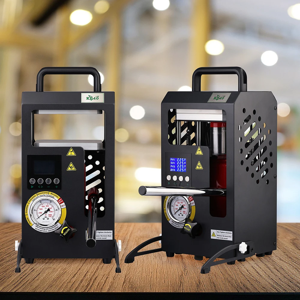 

10T Rosin Press with Pressure Gauge Rosin Press Hot Press Embossing Machine