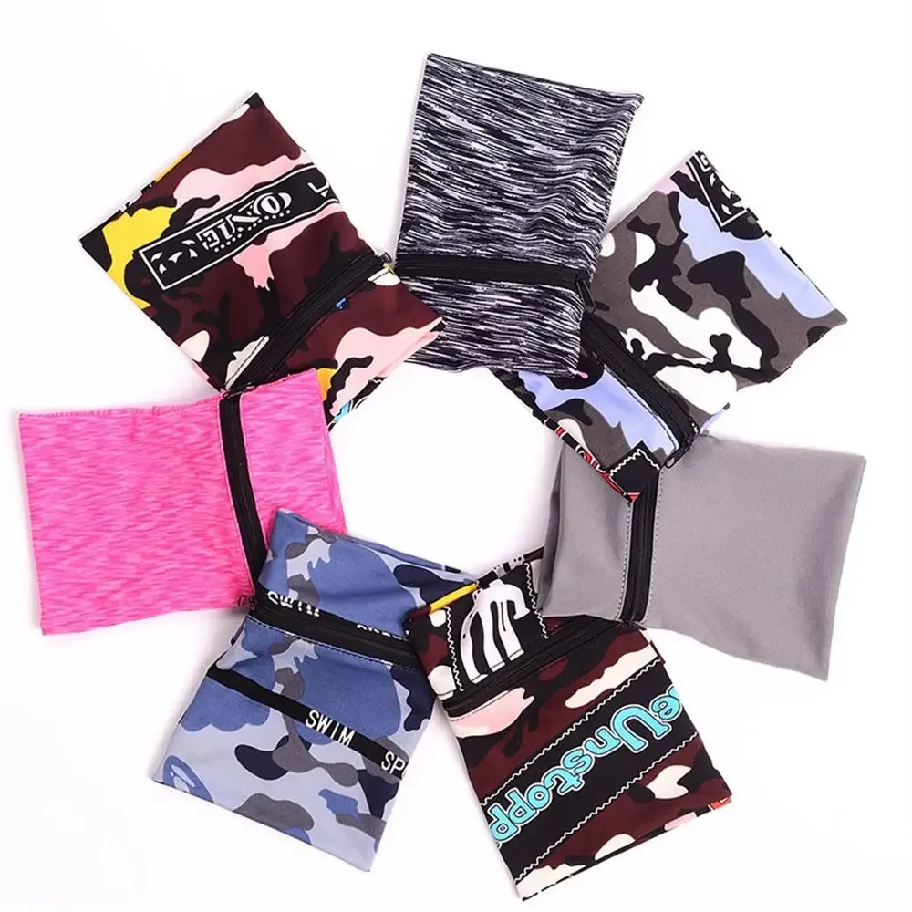 

Basketball Sweatband Wrist Bag Sport Wrist Band Wristband Arm Bag Zipper Ankle Wrap Zipper Running Bags Wrist Wallet Pouch