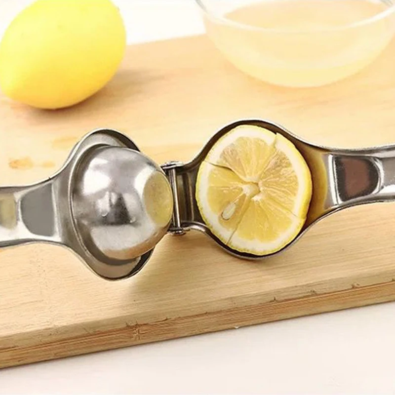 Stainless Steel  Hand Manual Juicer Kitchen Tools for Lime Lemon Orange Fruits Juicer Lemon Press Citrus Squeezer