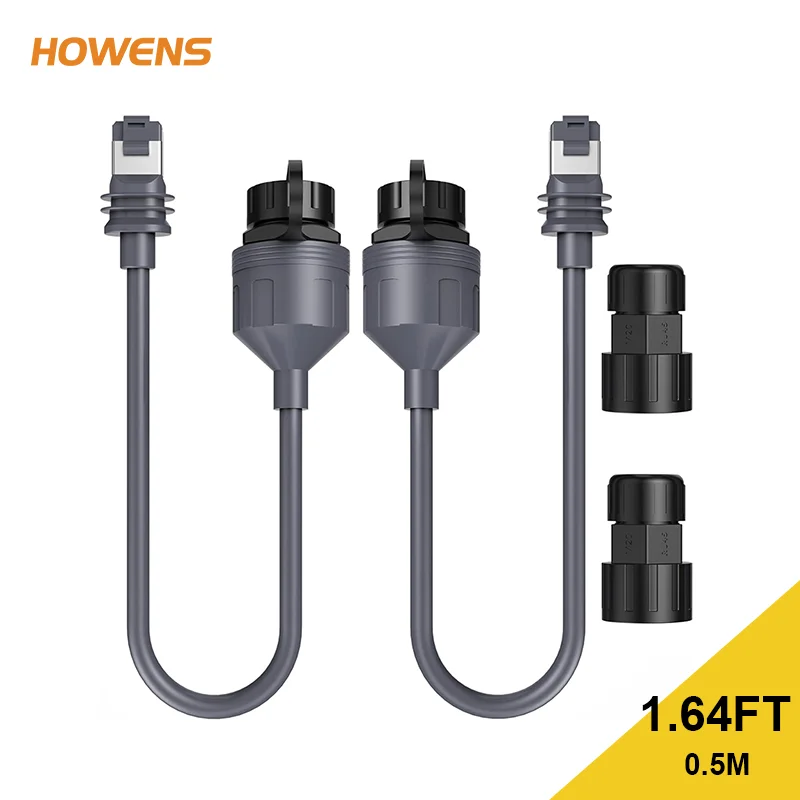 For Starlink Ethernet Adapter Gen 3 Mini Starlink Cable Extension to RJ45 Coupler Waterproof for Starlink Gen 3 Dish