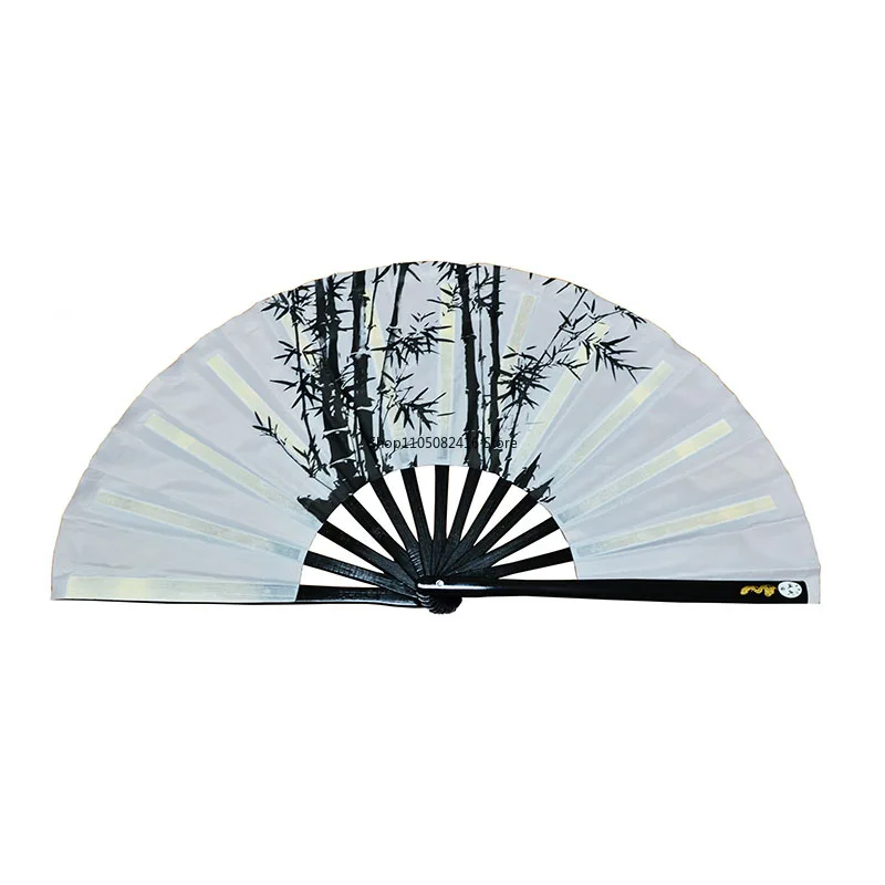 

Бамбуковое веерное веер для тай-чи, кунг-фу, китайское классическое боевое искусство, ручное веер, реквизит для старинных танцевальных шоу ручной работы