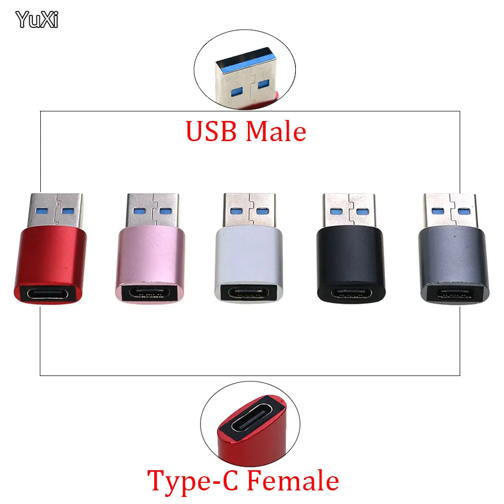 High-quality USB 3.1 Male to Type-C Female Mini OTG Converter Hot Swap OTG Adapter High-speed Computer Accessories Data Charger