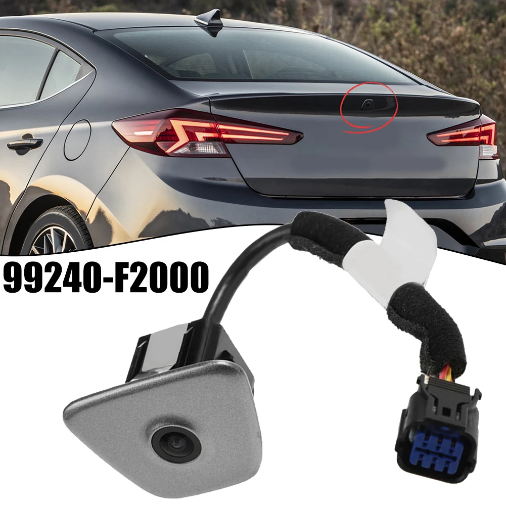 Car Reversing Camera Rear View Camera 99240-F2000 For Hyundai Elantra 2019-2020 Rear View Parking Gray Camera Car Accessories