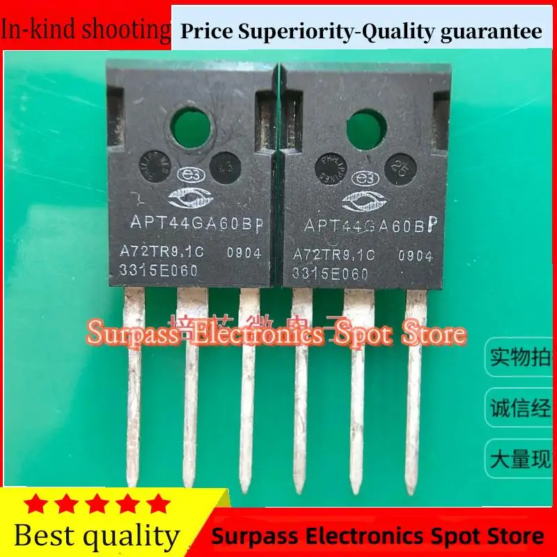 

10PCS-100PCS APT44GA60B TO-247 600V 78A IGBT Price Superiority-Quality guarantee