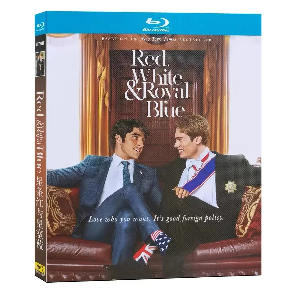 Red, White & Royal Blue (2023) 1-Disc Blu-ray Disc 1080P Blu-ray High Definition BD
