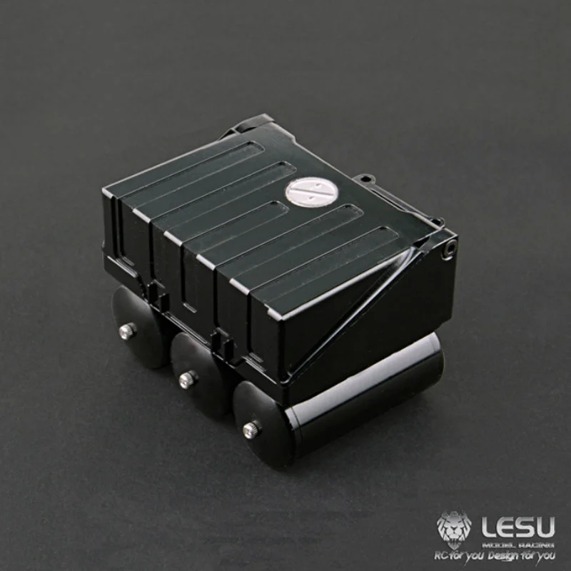 LESU for 1/16 Truck Tractor DIY German Bruder Modified 70002 Simulation Battery Box Gas Tank RC Car Model