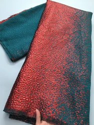 Latest Jacquard African Lace Fabric Brocade Nigerian Lace Fabric High Quality Luxury for Women Party Dresses Sewing,5Yards 4152