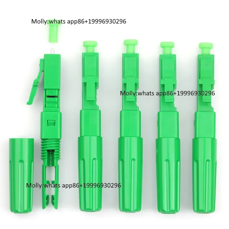 FTTH Field Quick Assembly LC SM Connector SC Fast Connector UPC APC Fiber Optic Fast Connector