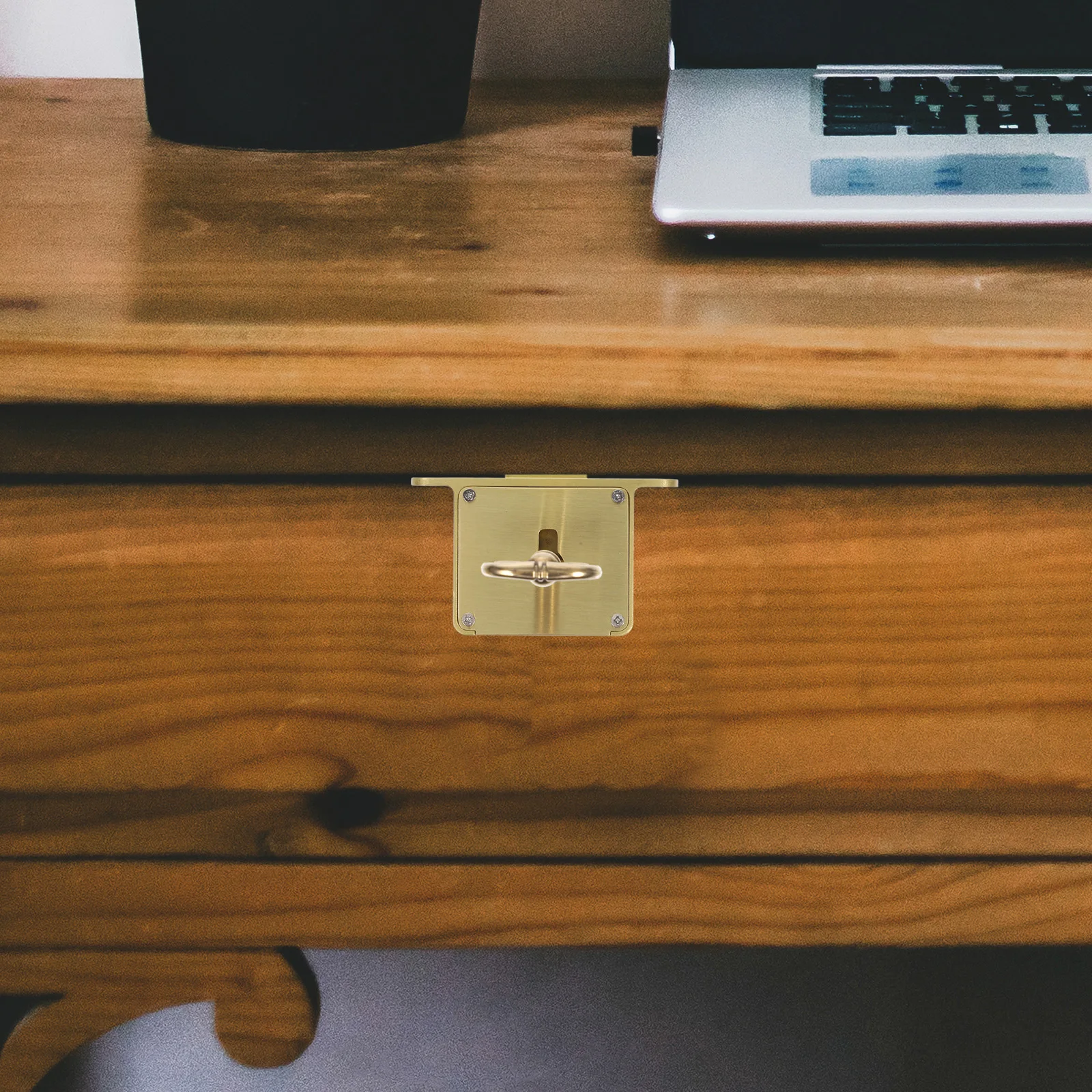 Vintage Copper Lock Locks for File Cabinets Kit Mailbox with Keys Replacement Drawer