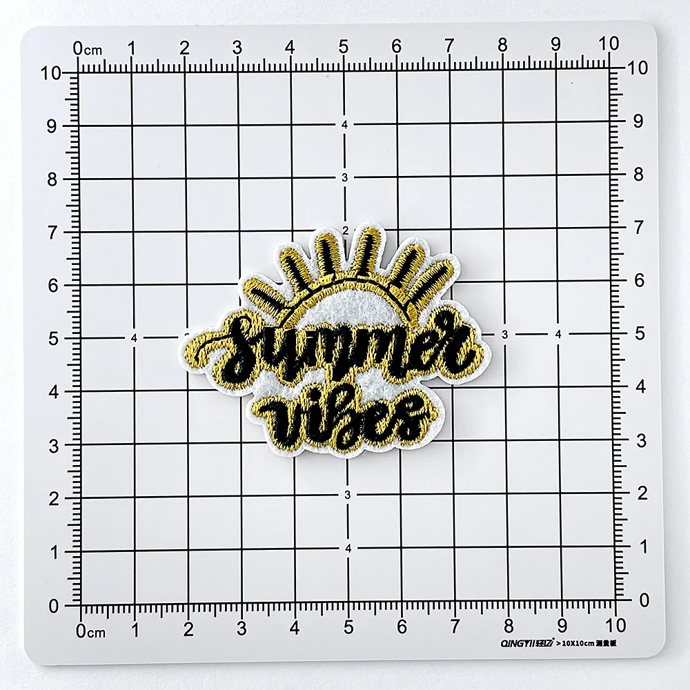 Summer Vibes Aufnäher: Bestick – Summer Clothing Vibes Bewertung und Preis